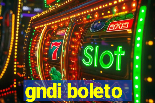 gndi boleto